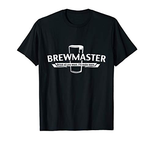 Brewmaster - Craft Beer Home Brewing Brewer Gift T-Shirt