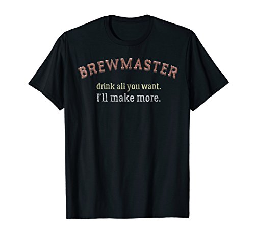 Brewmaster Drink T-Shirt Beer Homebrew Distressed Tee