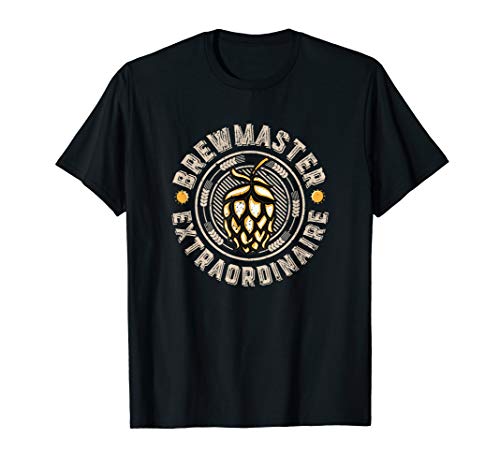 Mens Brewmaster Shirt Craft Beer Gifts Homebrew T-Shirt